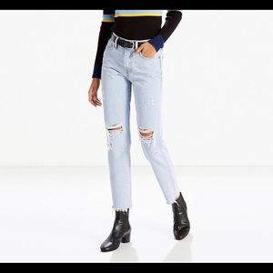 Levi’s Wedgie Fit Jeans “kiss off” light wash 29